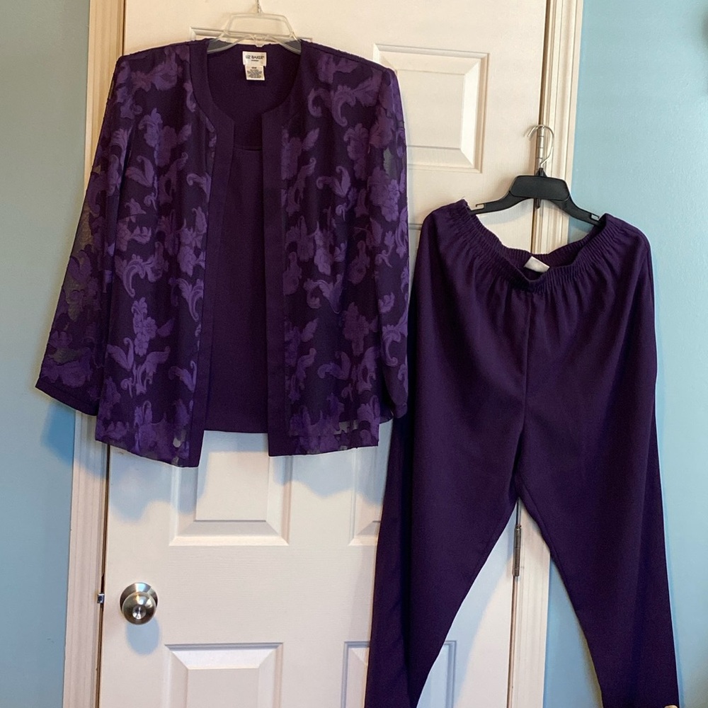 Liz Baker dress pantsuit